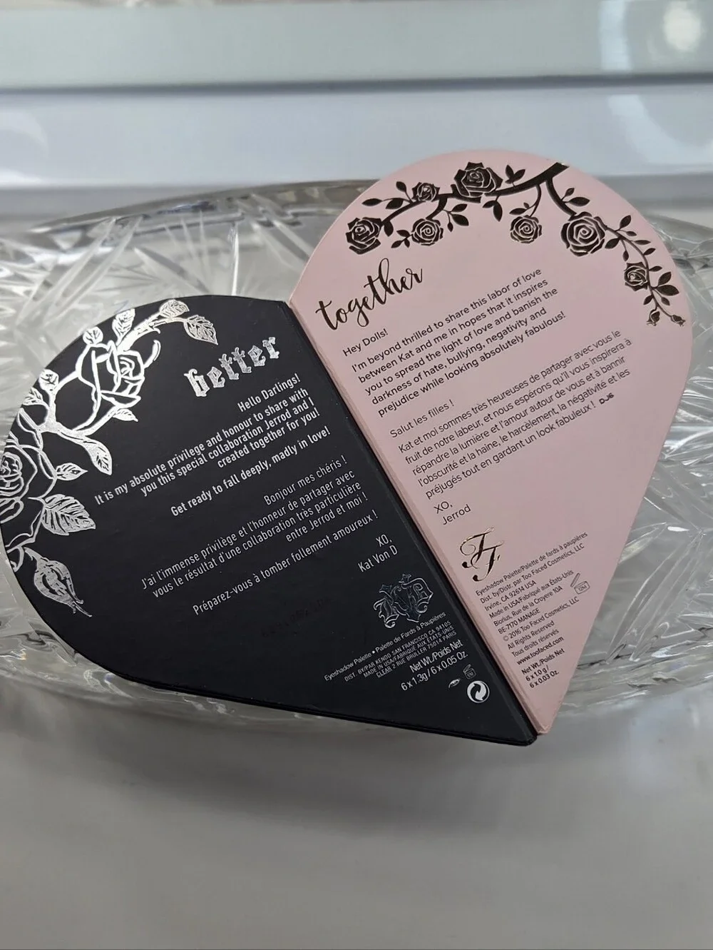 LIMITED-EDITION Too Faced x Kat Von D Better Together collector’s bundle